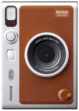 Aparat FUJIFILM Instax Mini Evo Brązowy C EX D