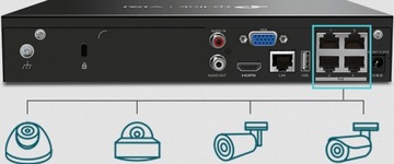 Регистратор VIGI NVR1008H-8 MP 8 каналов