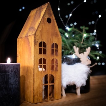 ДОМ ЛАМПЫ ДЛЯ СВЕТОДИОДНЫХ СВЕЧЕЙ ФОНАРЬ РУЧНОЙ РАБОТЫ ИЗ КОРТЕНА ЛАМПА РЖАВЬ