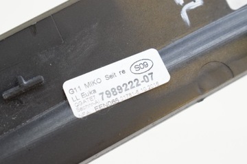 BMW 7 G11 G12 2015 LHD KRYTY KONZOLA STŘEDNÍ LIŠTA ZAKONČENÉ