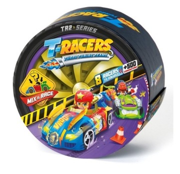 T-Racers Turbo Wheel POJAZD + LUDZIK + AKCESORIA