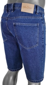 Spodenki męskie jeansowe klasyczne JOHN BANER niebieskie SJ16 r. 34 L
