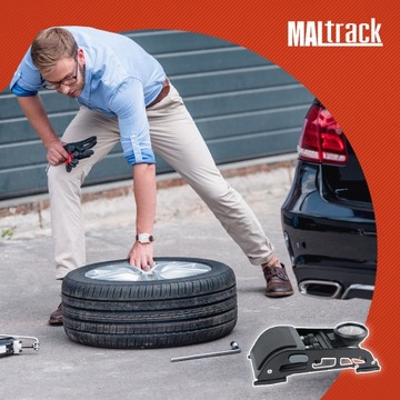 ВЕЛОСИПЕДНЫЙ НАСОС НОЖНОЙ С ДВУХПОРШНЕВЫМ МАНОМЕТРОМ ДЛЯ ВЕЛОСИПЕДА, АВТОМОБИЛЯ, МАТРАСА