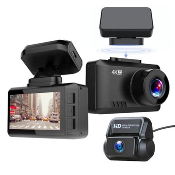 T8DUAL Wideorejestrator 4K SONY IMX335 Wifi GPS