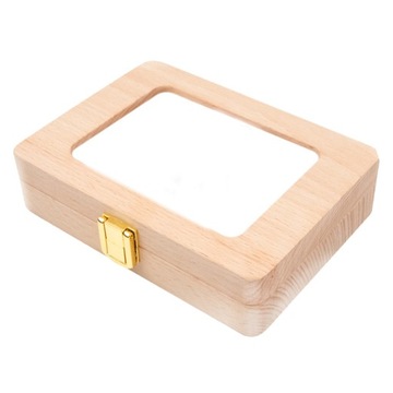 ETUI NA ZĘBY MLECZNE BABY SAVER UCHWYT NA ZĘBY Z DREWNA