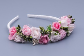 Повязка для девочки, БЕЛЫЕ повязки для волос с бантиком.