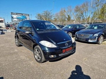 Mercedes Klasa A W169 Coupe 1.5 150 95KM 2004 Mercedes A 150 1.5 Benzyna 95 KM, Grzane Fotele,