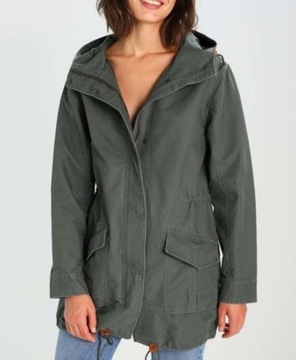 Kurtka Parka olive Abercrombie & Fitch rozm XS