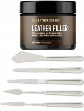 LEATHER EXPERT SZPACHLA CZARNA 25 ml PŁYNNA SKÓRA