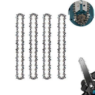 ЦЕПЬ ДЛЯ БЕНЗИНОВОЙ ЦЕПНОЙ ПИЛЫ 4ШТ 6 ДЮЙМОВ 37 ЗВЕНИЙ