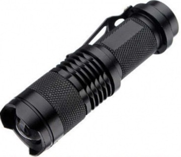 SZPERACZ Pancerna Latarka LED aluminium CREE ZOOM