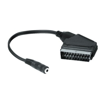 Hama adapter SCART - Jack 3,5mm