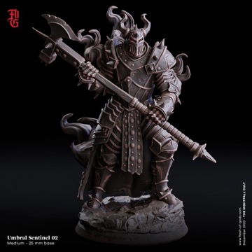 Umbral Sentinel 02 Figurka RPG DnD Pathfinder