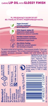 Ухаживающее масло для губ NIVEA Rosé