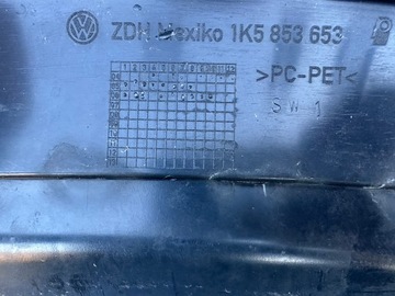 MASKA MŘÍŽKA NÁRAZNÍKU PŘEDNÍ VW GOLF V 5 GT 1K5853653