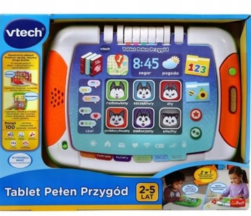 Tablet Pełen Przygód VTech MÓWI PO POLSKU 2w1