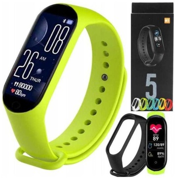 SMARTBAND M5 SMARTWATCH OPASKA PULS KROKI ROZMOWY