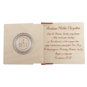 Первое причастие, благодарение бабушкиному крестному и т. д.