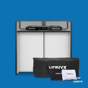 DJ STAND DB4 Pro Vonyx DJ ЭКРАН черный СТОЛ