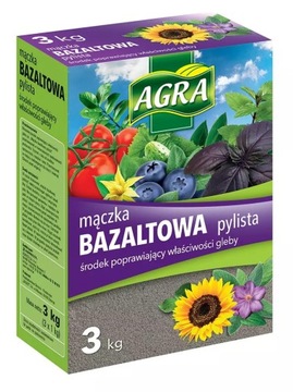 Nawóz mączka bazaltowa Agrecol granulat 1 kg 1 l