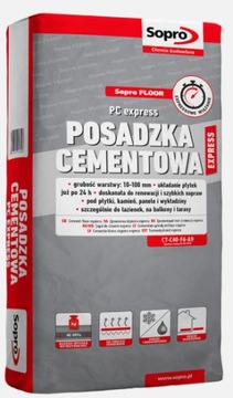 SOPRO POSADZKA CEMENTOWA 25KG