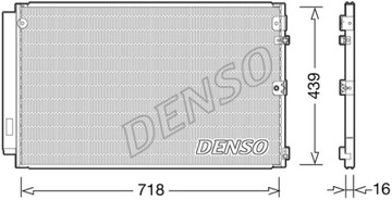 DENSO CHLADIČ KLIMATIZACE LEXUS LS _F3_ 430