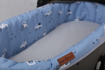 ВСТАВКА ДЛЯ ГОНДОЛЬНОЙ КОЛЯСКИ + НАБОР BABYMAM