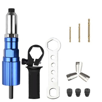 Nitujący adapter wiertarski Metalowa nitonakrętka