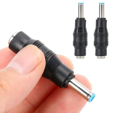 3 szt. złącze zasilacza 5,5x2,1mm wtyk do ładowarki męskiej 4,5x3,0 do lapt