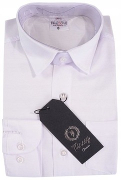 ЭЛЕГАНТНАЯ ТОРЖЕСТВЕННАЯ РУБАШКА, БЕЛАЯ, 11 лет J140a