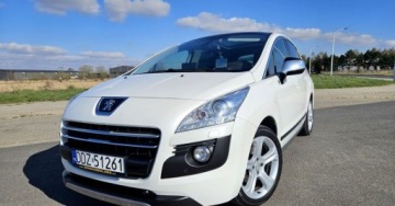 Peugeot 3008 I Crossover 2.0 Hybrid4 200KM 2012 Peugeot 3008 2.0 Hdi 200KM Hybrid4 Automat Xenon Led Skóra El Grzane Fotele, zdjęcie 34