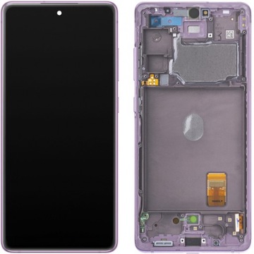 ORYGINALNY WYŚWIETLACZ RAMKA SAMSUNG S20 FE 5G LAVENDER/FIOLETOWY