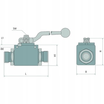 ГРАНИТ Клапан 2-12L-DN10 M18x1,5 74мм 6,5мм