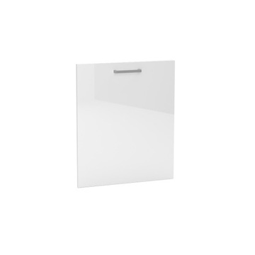 Biały front do zabudowy zmywarki 60 cm połysk VITA