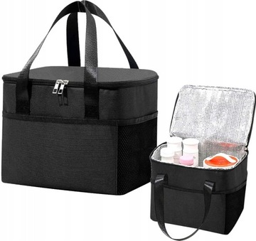 Большая термосумка LUNCH BOX Еда для завтрака