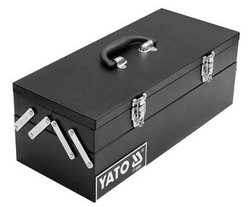 МЕТАЛЛИЧЕСКИЙ ЯЩИК ДЛЯ ИНСТРУМЕНТОВ 46x20x18см YATO YT-0884