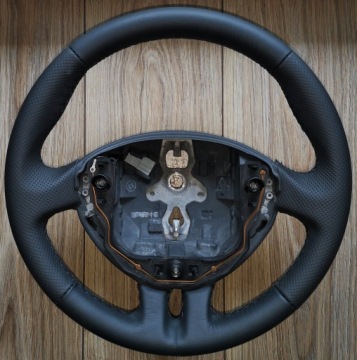 RENAULT CLIO III 3 КОЖАНЫЙ ЧЕХОЛ РУЛЕВОГО КОЛЕСА