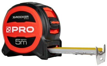 Miara, miarka zwijana, metrówka X-ROCKER 5m PRO