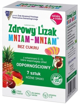 Zdrowy Lizak Mniam-Mniam witaminy dla dzieci 7 szt