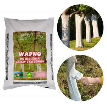 Wapno do bielenia drzew i odkwaszania gleby 2 kg DOLPOL