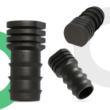 10x PE 25 ЗАГЛУШКА ЗАГЛУШКА КРЫШКА ШЛАНГА ЗАГЛУШКА КАПЕЛЬНАЯ ЛИНИЯ ТРУБА