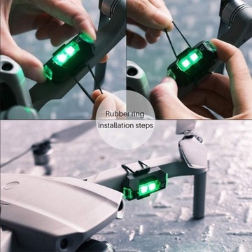7-цветная универсальная лампа для автомобиля, велосипеда, дрона USB