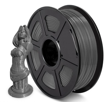 FILAMENT SUNLU SZARY GRAY PLA 1kg