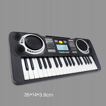 37 klawiszy Klawiatura elektroniczna Zabawki