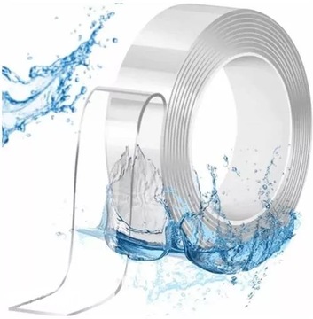 САМОКЛЕЯЩАЯСЯ НАНО МОНТАЖНАЯ ЛЕНТА ОЧЕНЬ ПРОЧНАЯ 2см х 3м