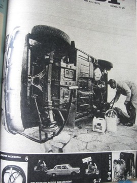 МОТОР Fiat 126p Polonez, MZ ETZ 250 Road test COMPLET 52 номера 1983г.