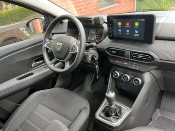 Dacia Sandero III Hatchback 5d 1.0 TCe 90KM 2021 Dacia Sandero 1.0 benzyna 91 KM zarej w PL bezwypadkowy serwisowany za, zdjęcie 6