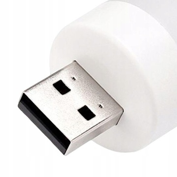 МИНИ-ЛАМПА USB 5В 1Вт LED диодная USB ВХОД НОЧНАЯ ЛАМПА БЕЛЫЙ СВЕТ 1 шт.