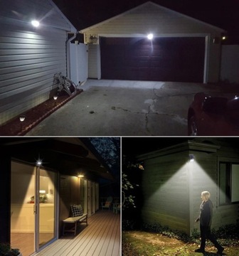 СОЛНЕЧНАЯ ЛАМПА 20 СВЕТОДИОДОВ С ДАТЧИКОМ ДВИЖЕНИЯ И СУМЕРКА