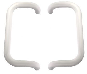 Biała 9016 klamka pochwyt antaba aluminiowa 360 mm